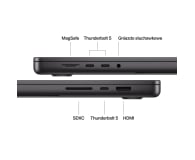 Apple MacBook Pro M5 Pro/24GB/2TB/Mac OS Gwiezdna Czerń 20R GPU - 1506692 - zdjęcie 8